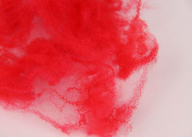 Βαμμένες ναρκωτικές ουσίες μη συνεχείς ίνες πολυεστέρα PSF ανακυκλωμένες χρώμα για το μη υφανθε'ν ύφασμα στρωμάτων κουβερτών ταπήτων