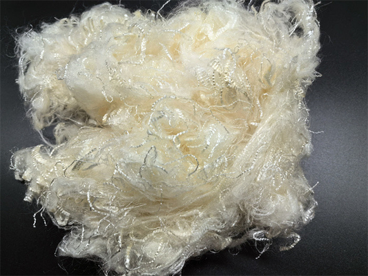 Λευκή Polyphenylene Sulfide PPS ίνα με 30% επιμήκυνση και εξαιρετική ανθεκτικότητα στη φλόγα