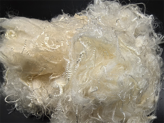 Λευκή Polyphenylene Sulfide PPS ίνα με 30% επιμήκυνση και εξαιρετική ανθεκτικότητα στη φλόγα
