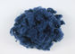 Λουλάκι - μπλε χρωματισμένο ανακυκλωμένο γδάρσιμο μη συνεχών ινών πολυεστέρα - ανθεκτικά 3D*32MM
